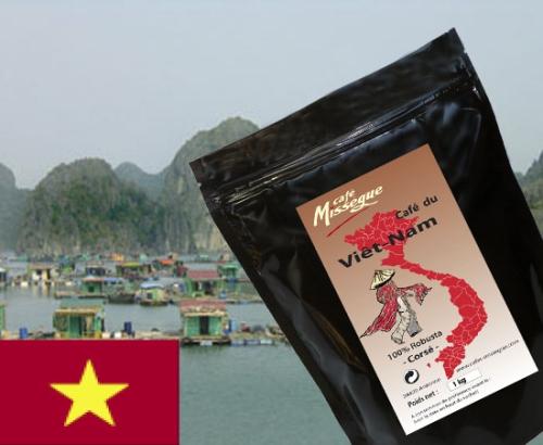 sachet 1kg café robusta du Vietnam moulu