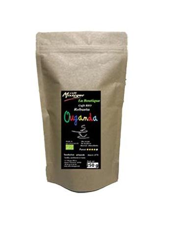 Café en grain Bio ROBUSTA OUGANDA 250 g