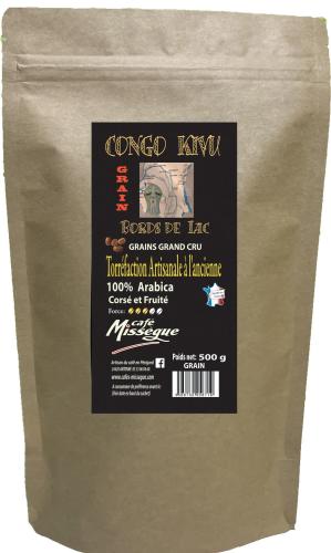 sachet 1kg arabica du Congo Kivu moulu