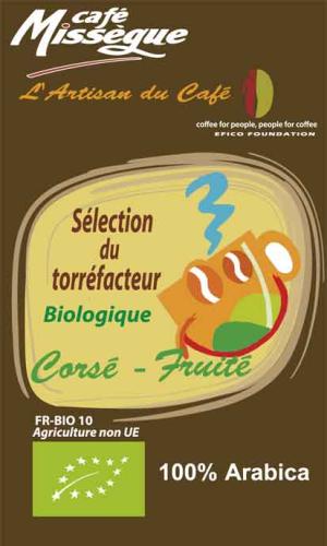 arabica café Bio Sélection du torréfacteur en vrac par 5 kg