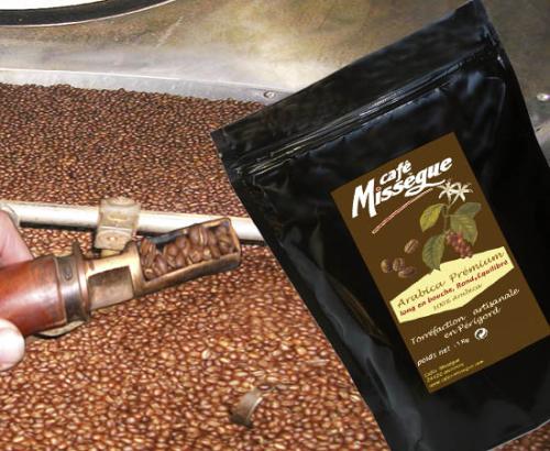 café arabica prémium assemblage du torréfacteur 1 kg moulu
