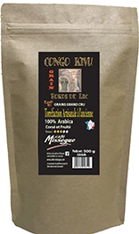sachet 500 g arabica du Congo Kivu en grain