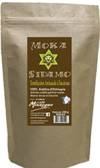 sachet 250g café arabica d'Ethiopie moka sidamo